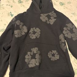 black denim tear