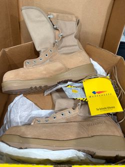 Belleville Steel Toe Boots size 9.5W