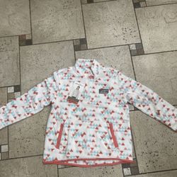 NWT Eddie Bauer Girls Fleece Jacket Size M 10/12