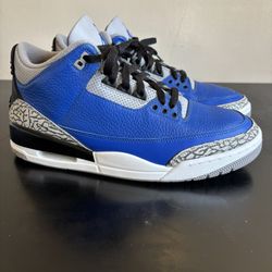 Jordan Retro 3 Varsity Royal (Sz 12)