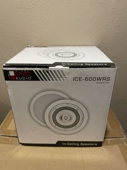 OSD Audio ICE-600WRS 6.5” Weatherproof in-Ceiling Speaker Pair stereo