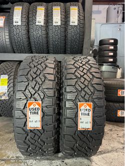 (2) 265/65/17 Goodyear