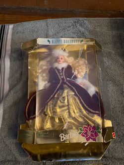 96 happy holidays Barbie special edition box damage