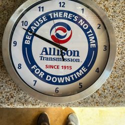 Shop Allison Transmission Wall Clock