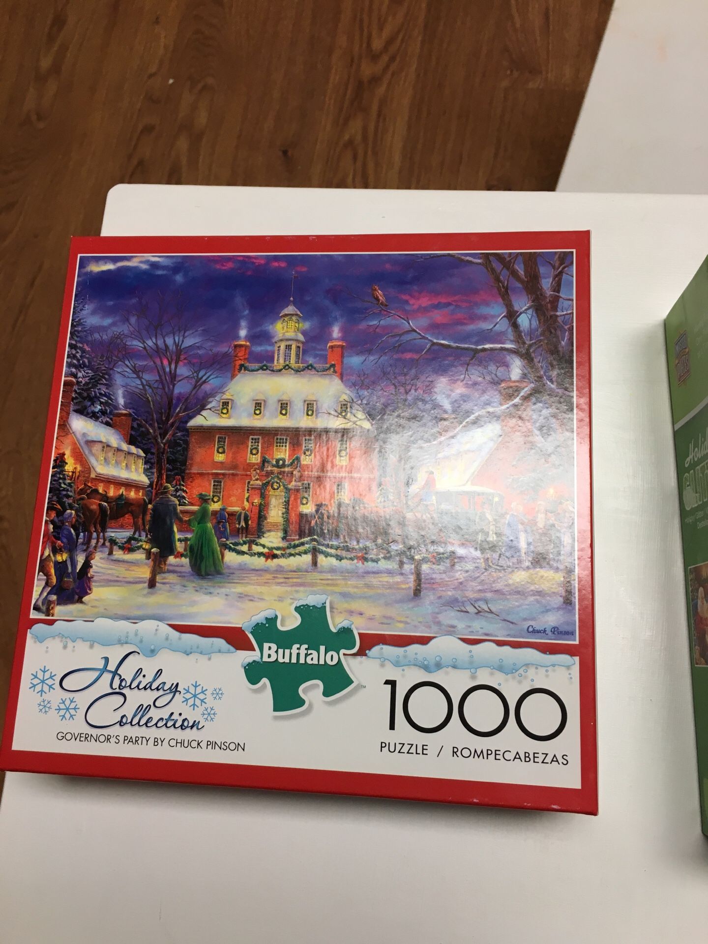 Jig saw puzzles Six puzzles, 500 pieces to 1000 pieces