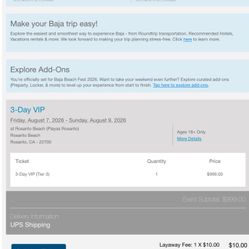 VIP 3 Day Ticket 