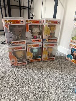 Funko Pop Lot Dragon Ball Z MIB Marvel
