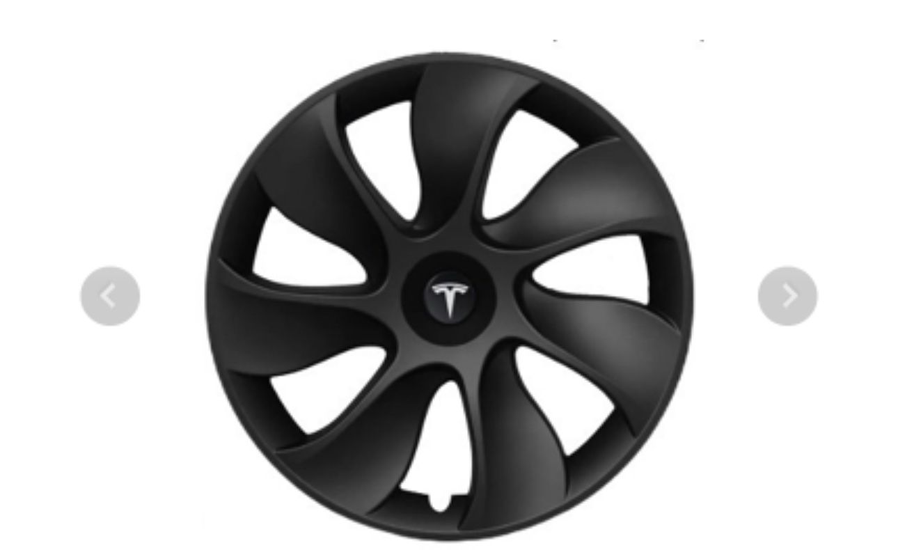 XINFOOB Tesla Model Y Wheel Cover Hubcaps 19 Inch Hub Cap Replacement ABS Cover
