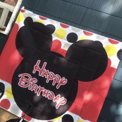 Mickey Mouse Birthday Decor 