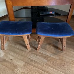 Two Foot Stools In Excellent Condition 