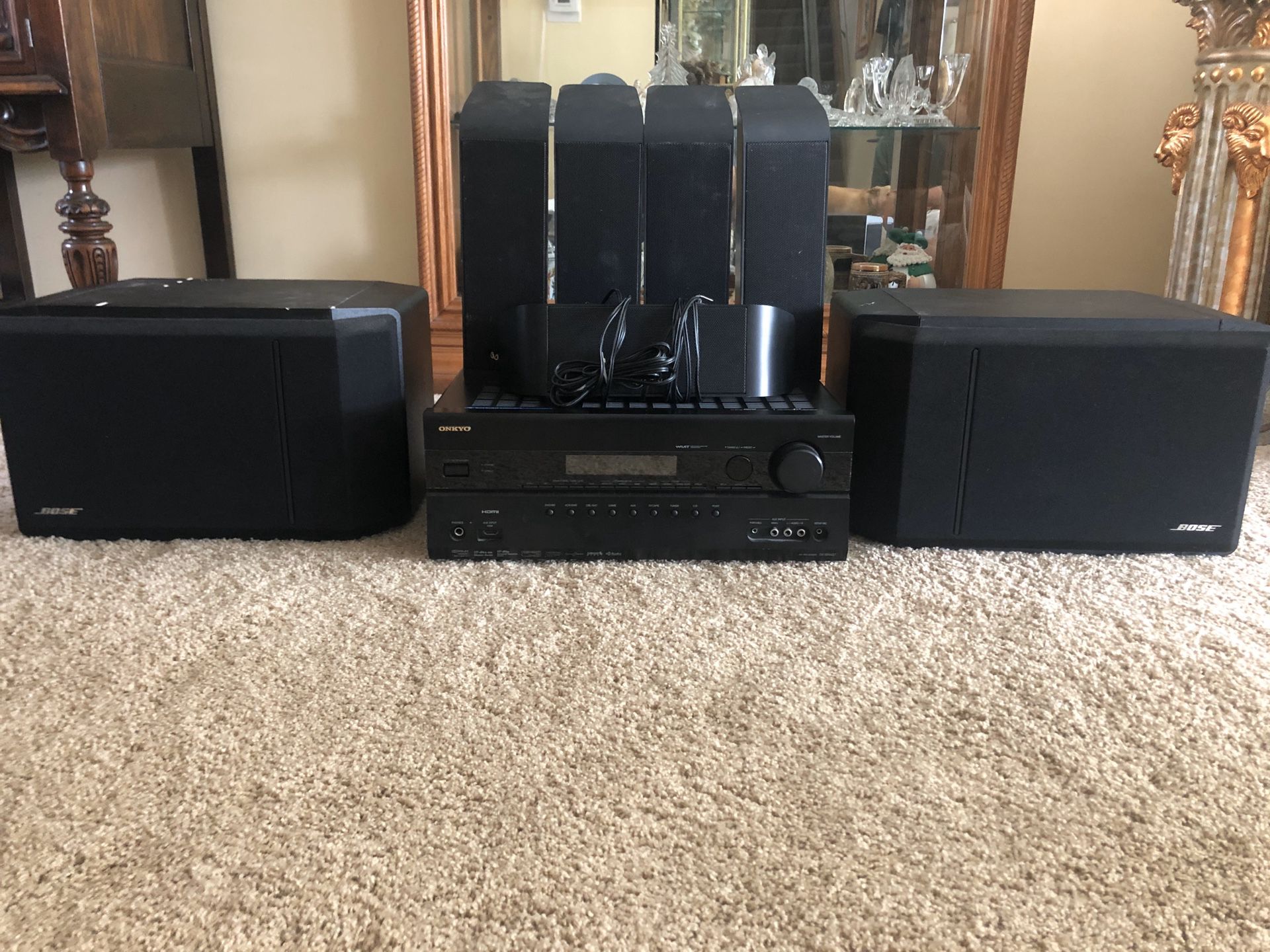 Bose/infinity surround sound speakers
