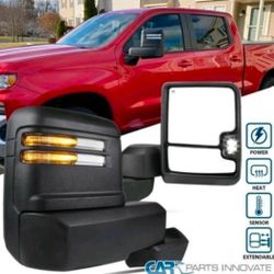 Chevy Silverado 2020-2024 Towing Mirrors 