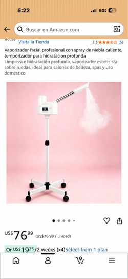 Vaporizador facial