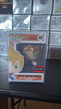 Funko Pop Dragon Ball Z Super Saiyan Vegito #491