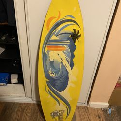  Vintage Pacifico Metal Surfboard