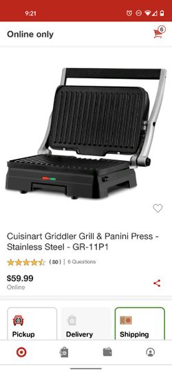 Brand New Cuisinart Grill And Panini Press