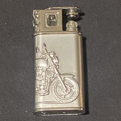 Motorcycle butane lighter