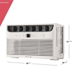 New Frigidaire FHWW063WBE 6,000 BTU Window-Mounted Room Air Conditioner in White with Wi-Fi