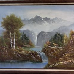 Oil painting on canvas