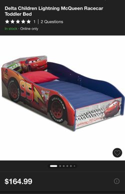 Cars Toddler Bed