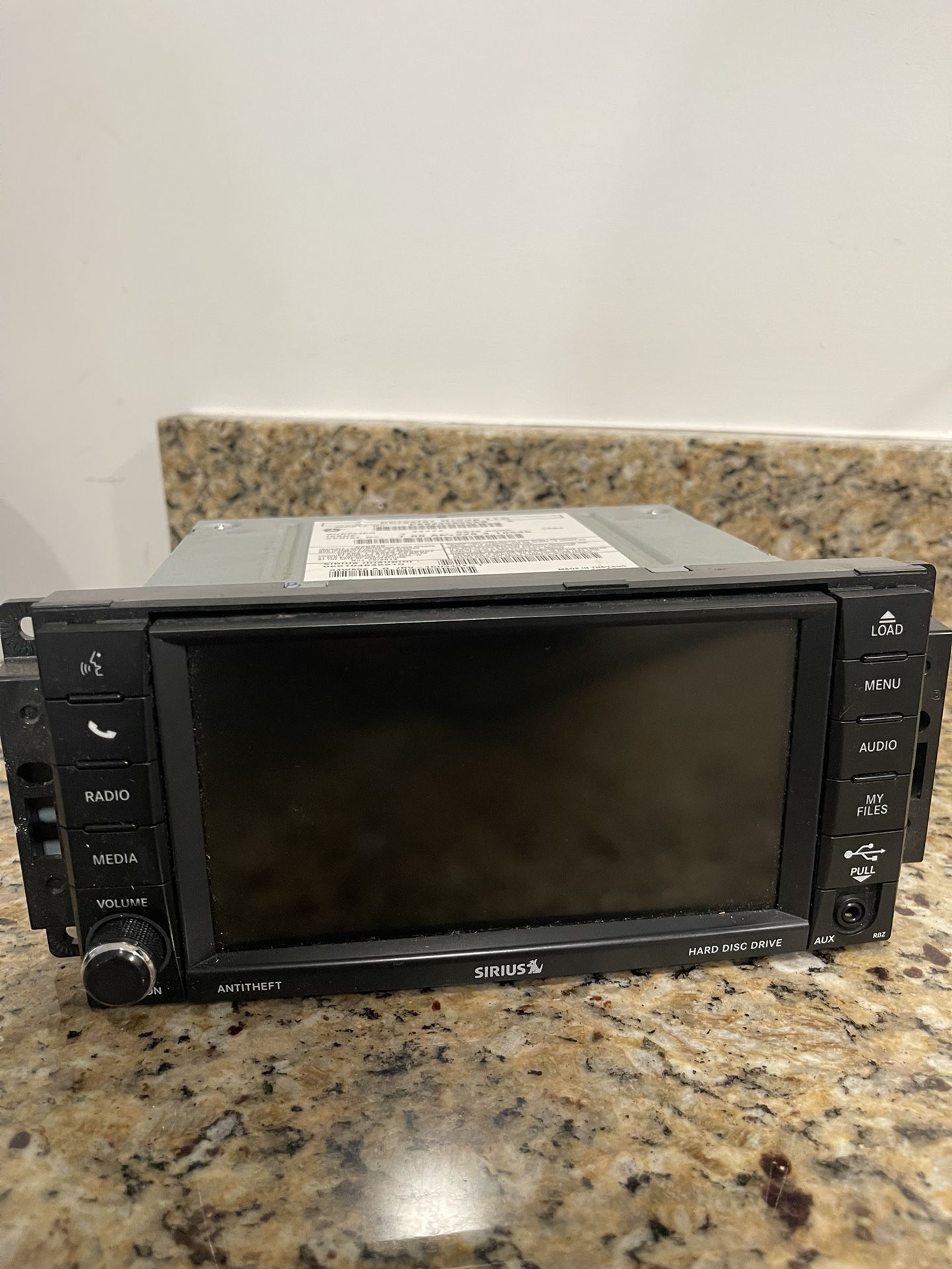 Sirius Car Stereo System