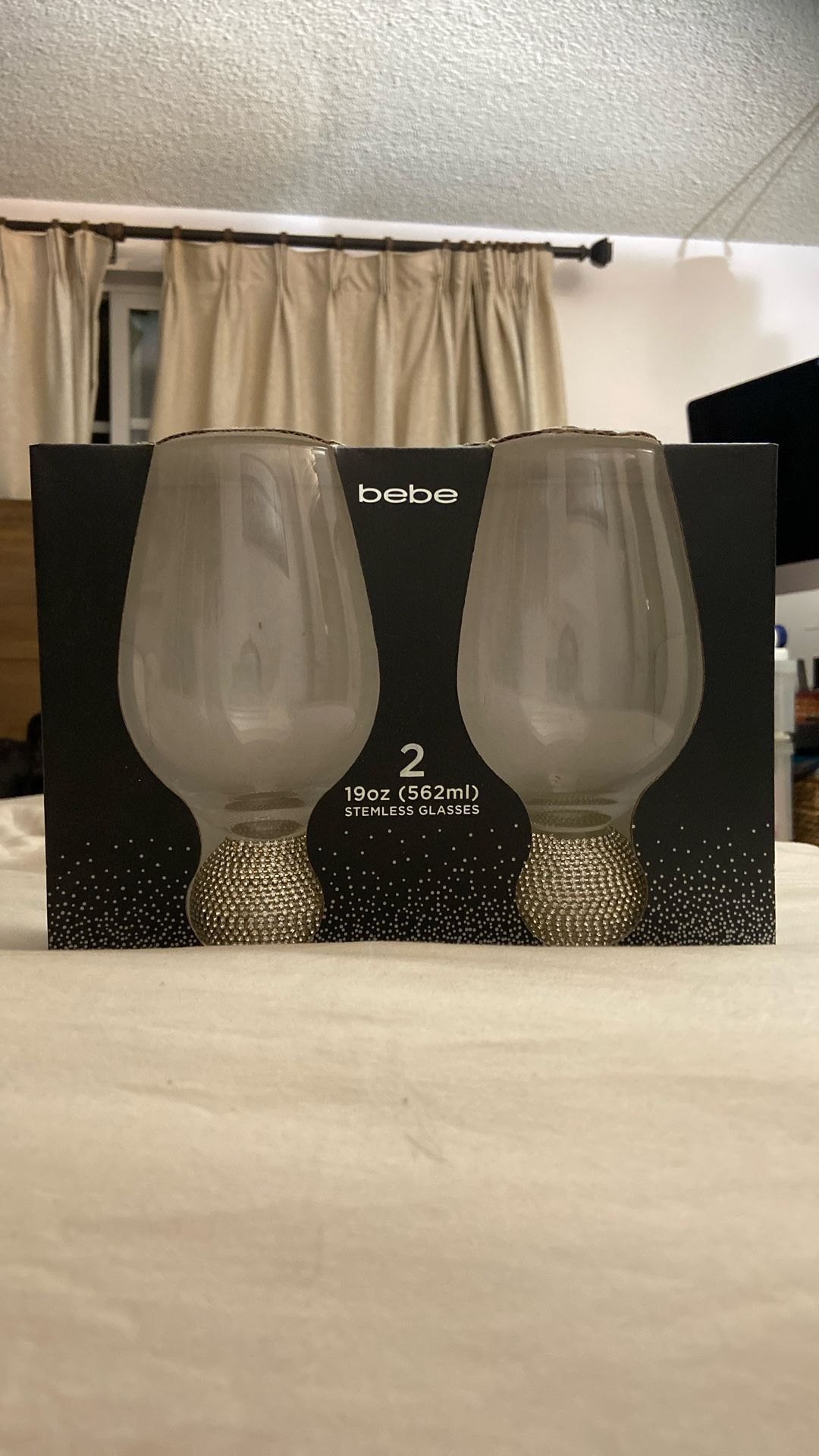 bebe 19pz Stemless Glasses