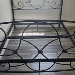 Macys Solid Metal Bed Frame Full Size  Move Out Sale 