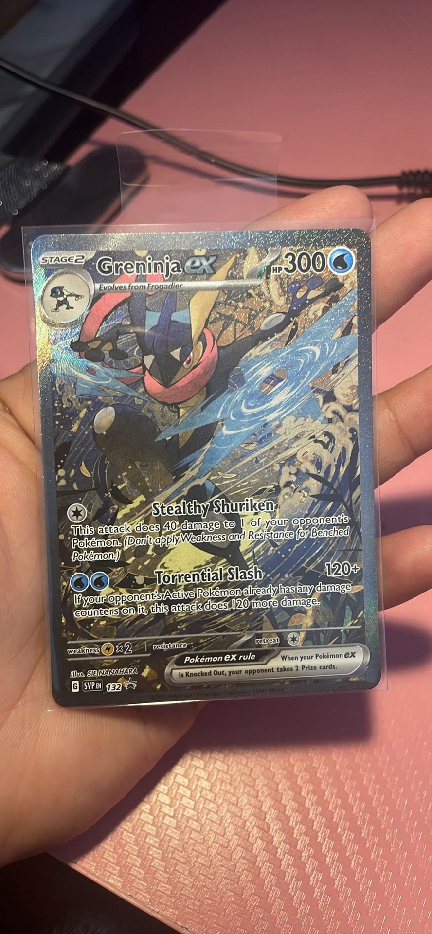 Pokémon Greninja Ex #132
