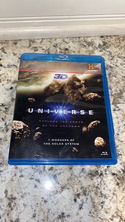 The Universe 7 Wonders of the Solar System 3D Blu-ray