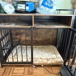 Pick Up Only!  Large Furniture Dog Cage