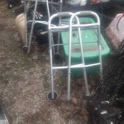 Two Walkers With Wheels 10 Dollars Each
