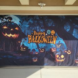 Garage Door/Fence/Wall Halloween Cover. NEW