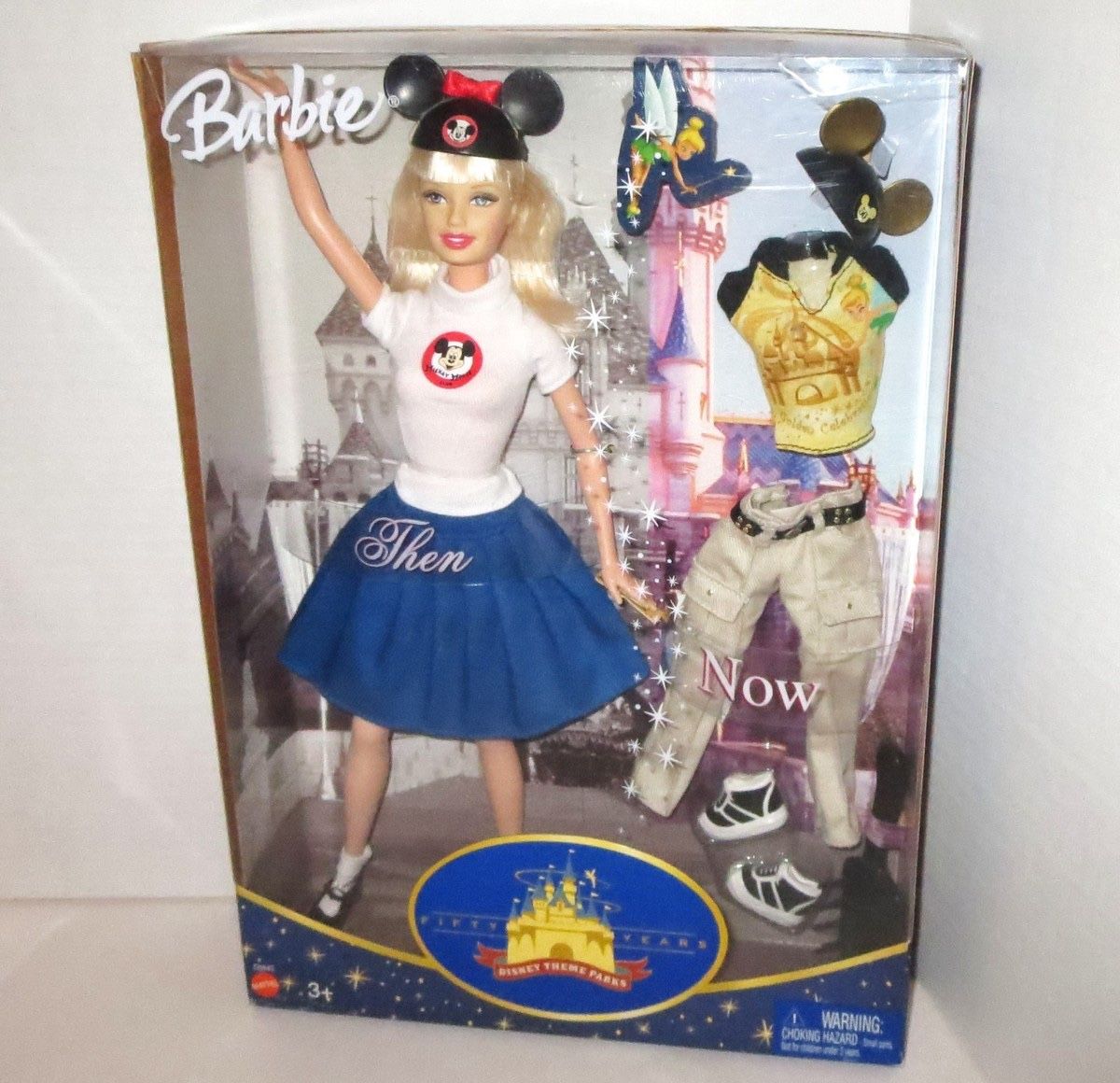 Vintage Disney Mouseketeers Barbie 50th Anniversary Doll 2005 Mattel Then and Now