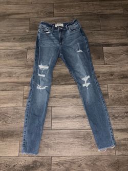Hollister Distressed Skinny Jeans