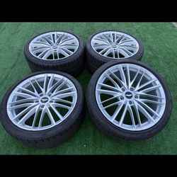 Set Aston Martin DBS Wheels Forged 21 inch OEM MINT