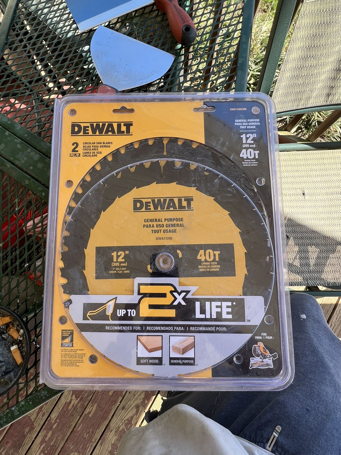 12” Dewalt Miter Saw Blades