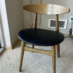 mcm wooden chair