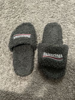 Balenciaga Slides (Color grey, size 11 US)