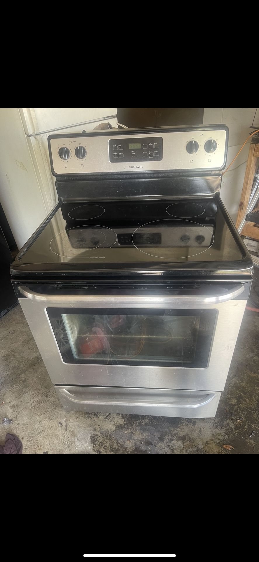 Frigidaire Stove Stainless Steel 
