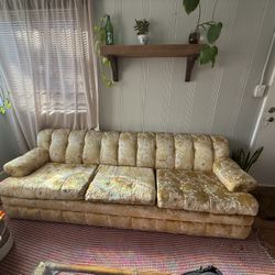 Vintage Gold sofa/couch
