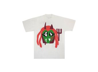 Cactus Plant Flea Market Playboi Carti White Graphic Crew Neck T-Shirt XL