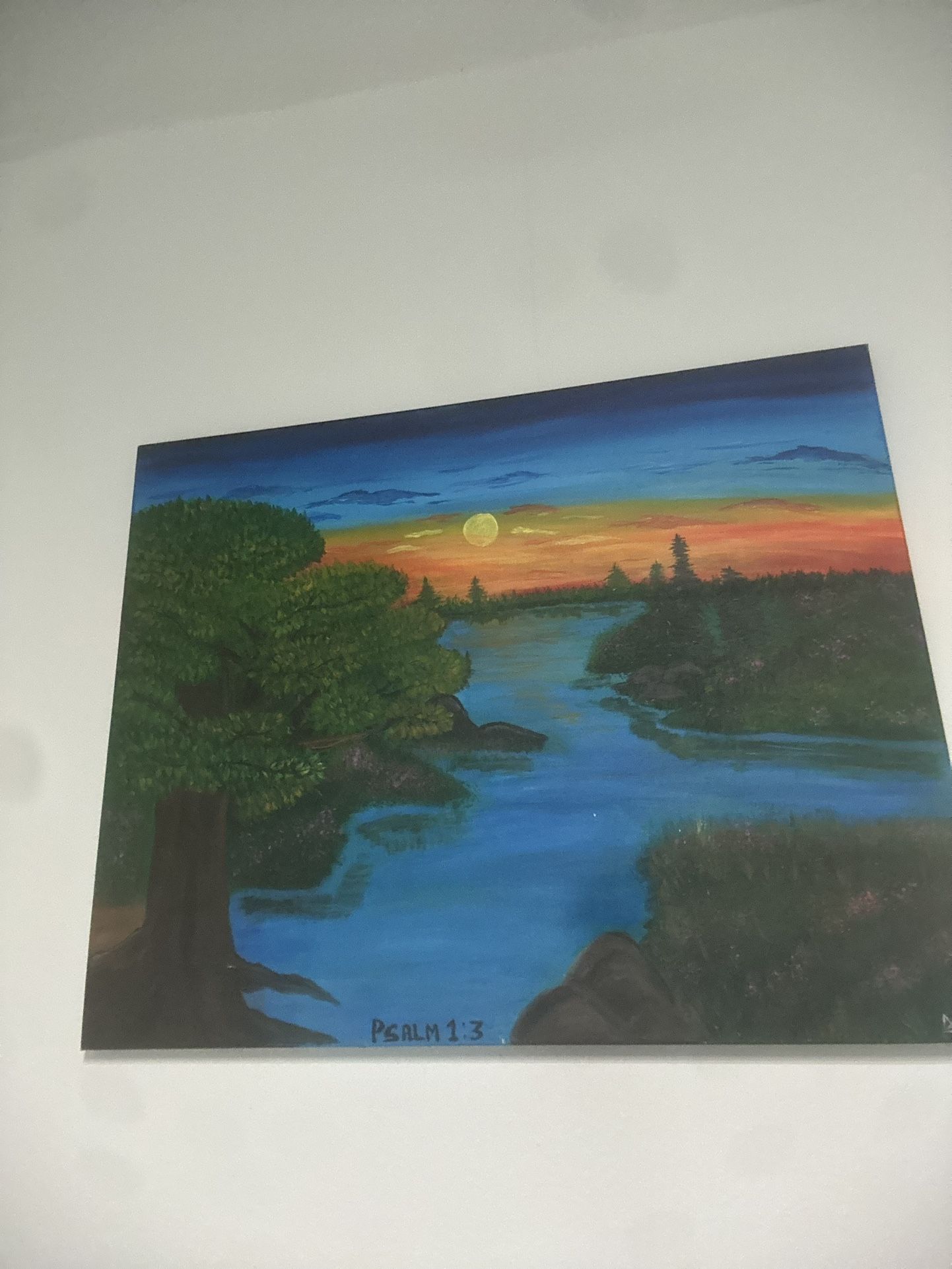 Canvas painting
