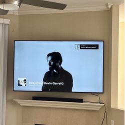 Samsung 65” TV  w/ Protection Plan + Sound System