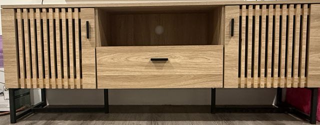 Beautiful TV Console with Door.
