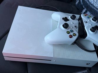 $125 OBO Xbox One S Console with Two Controllers 1TB