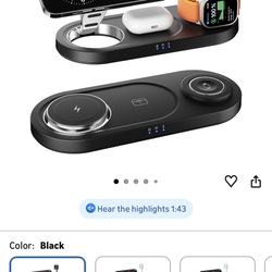 3 - In - 1 Magnetic Wireless Charger