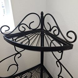 Iron Corner Stand