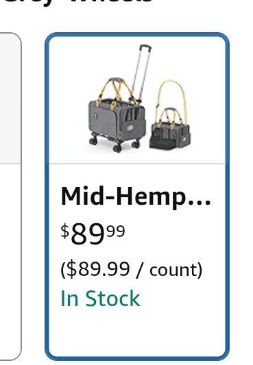 Pet Carrier with Wheels