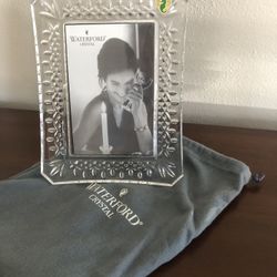 Waterford crystal picture frame 