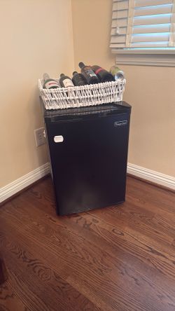 Mini Fridge In Black